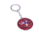 NARUTO SHARINGAN SPINNING KEYCHAIN – SASUKE UCHIHA - Image 2